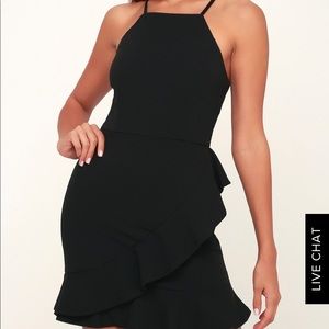 Black formal dress